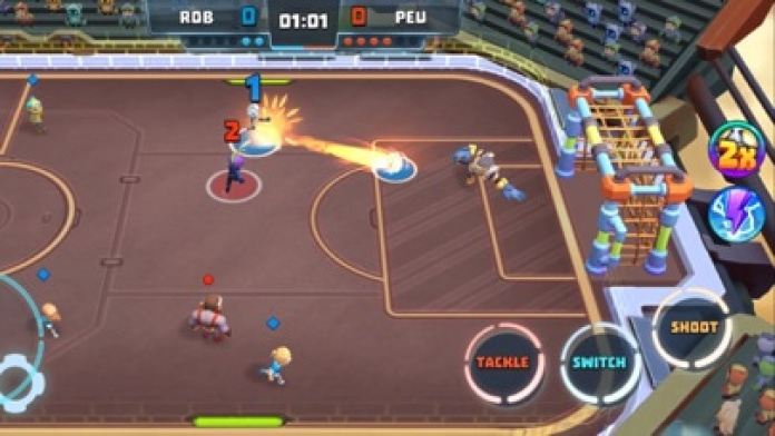Goal Battle - Fußballspiele Smartphone-Screenshot