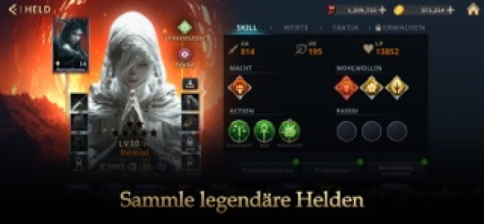 GODS RAID: Teamkampf-RPG Smartphone-Screenshot3