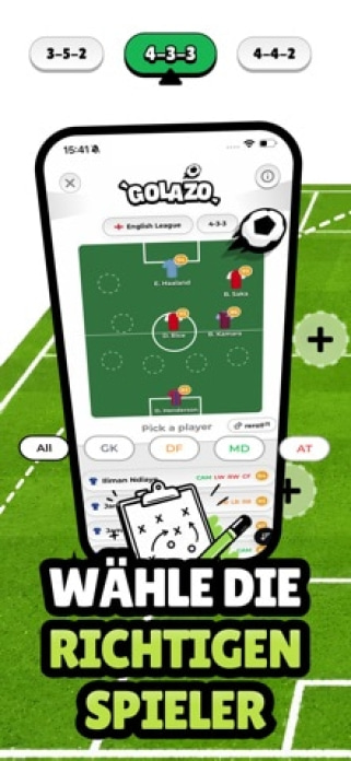 Golazo: Fu&szlig;ballspiel Smartphone-Screenshot2