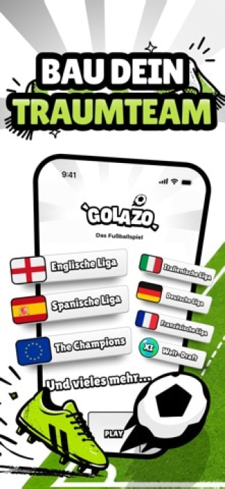 Golazo: Fu&szlig;ballspiel Smartphone-Screenshot