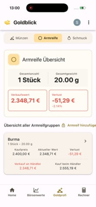 Goldblick Smartphone-Screenshot5