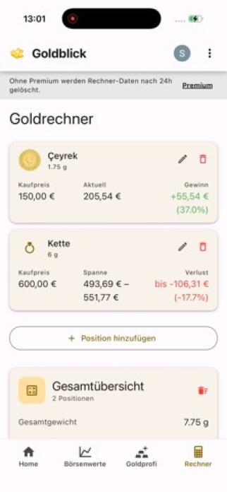 Goldblick Smartphone-Screenshot7