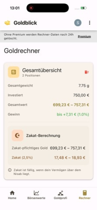 Goldblick Smartphone-Screenshot8