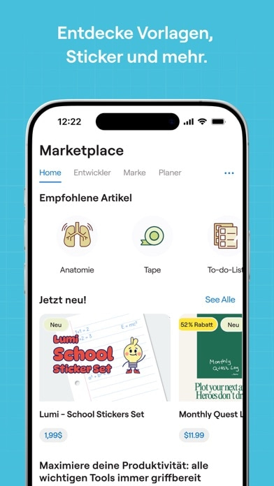Goodnotes: KI-Notizen, PDF Smartphone-Screenshot10