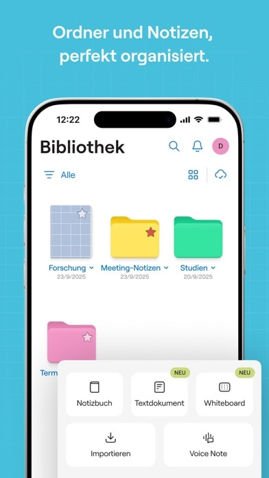 Goodnotes: KI-Notizen, PDF Smartphone-Screenshot8