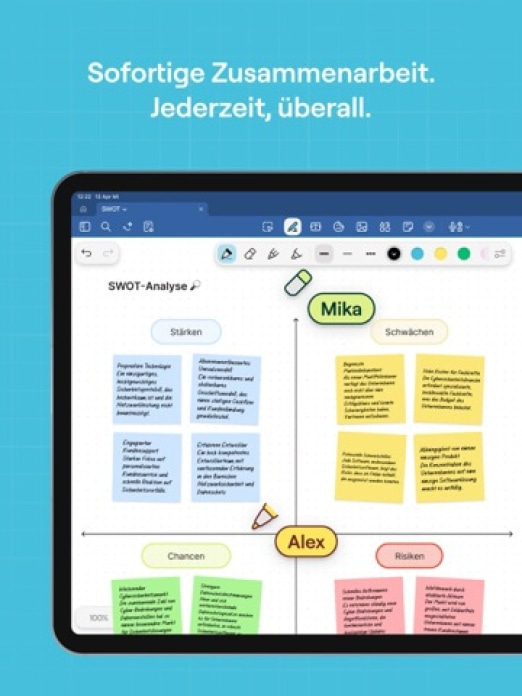 Goodnotes: KI Notizen, PDF app Tablet-Screenshot6