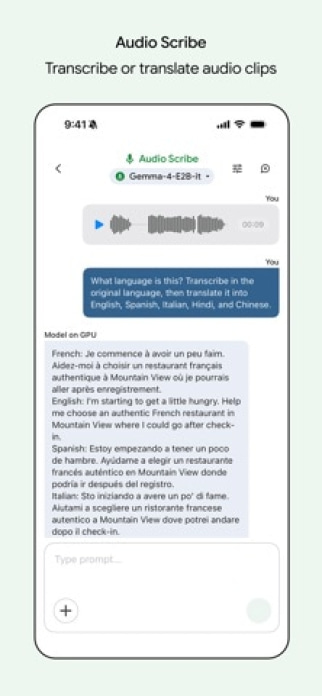 Google AI Edge Gallery Smartphone-Screenshot5
