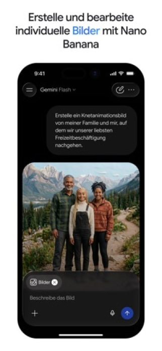Google Gemini Smartphone-Screenshot