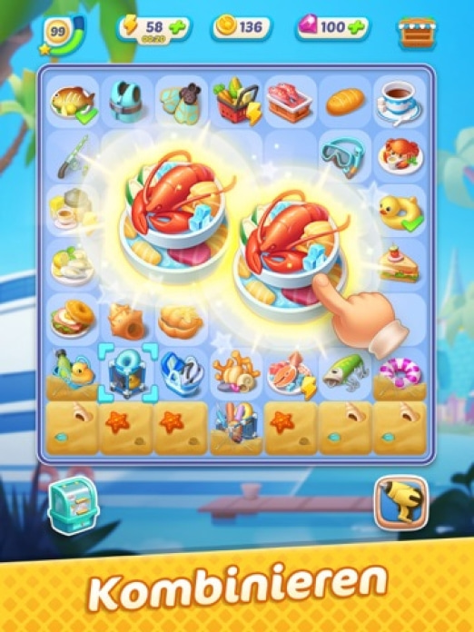 Gossip Harbor: Merge & Story Tablet-Screenshot5
