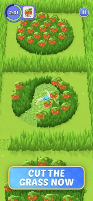Grass Master: Simulationsspiel Smartphone-Screenshot