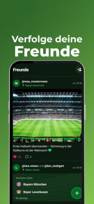 Grounder: Fu&szlig;ball Stadien Smartphone-Screenshot4