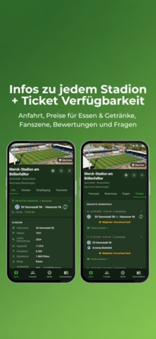 Grounder: Fu&szlig;ball Stadien Smartphone-Screenshot5
