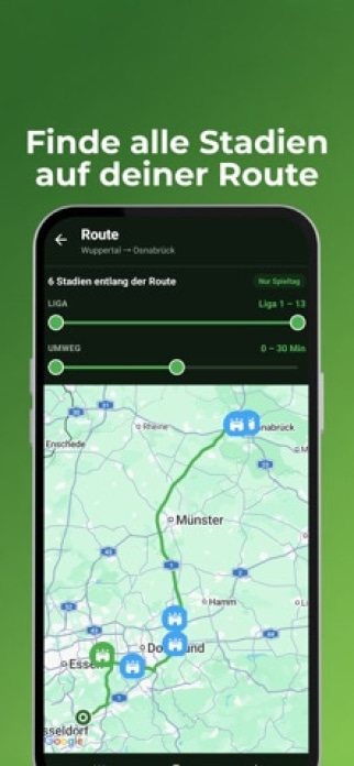 Grounder: Fu&szlig;ball Stadien Smartphone-Screenshot7