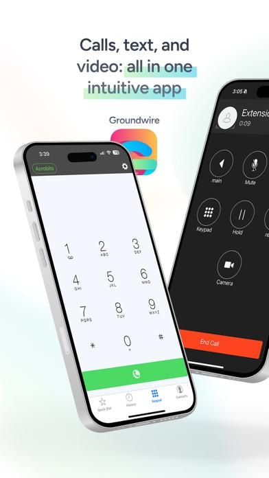 Groundwire: VoIP SIP Softphone Smartphone-Screenshot