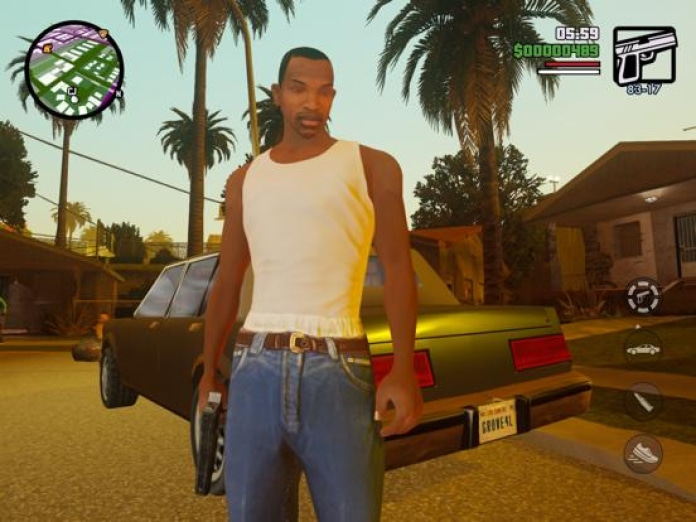 GTA: San Andreas &ndash; Definitive Tablet-Screenshot