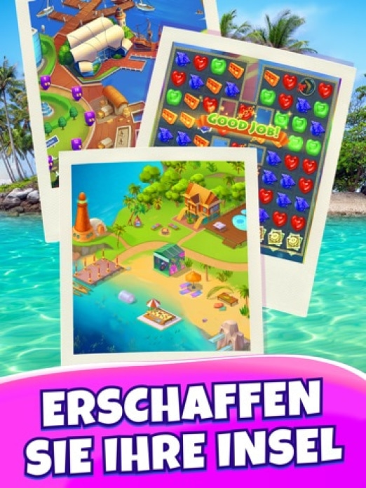 Gummy Drop! Match 3 Spiele Tablet-Screenshot4