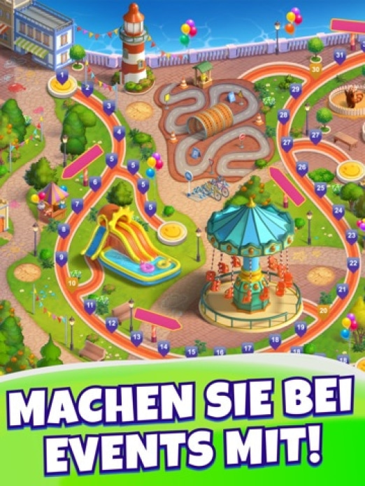 Gummy Drop! Match 3 Spiele Tablet-Screenshot5