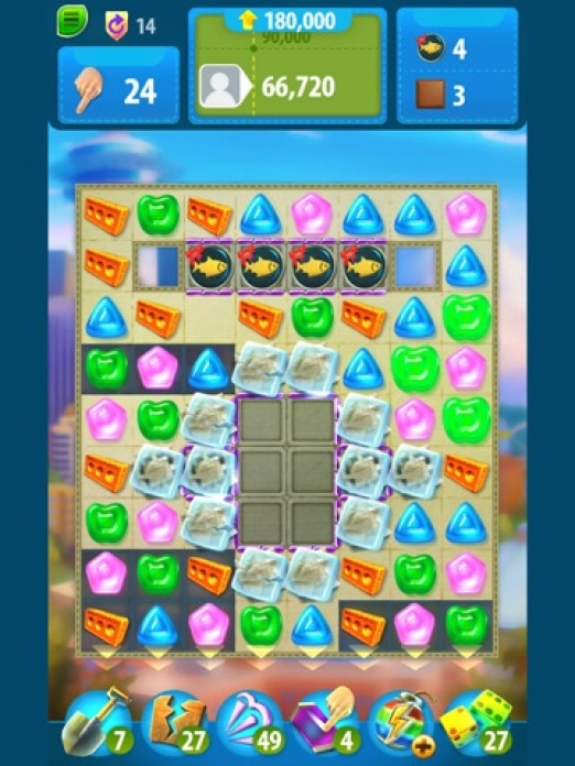 Gummy Drop! Match 3 Spiele Tablet-Screenshot6