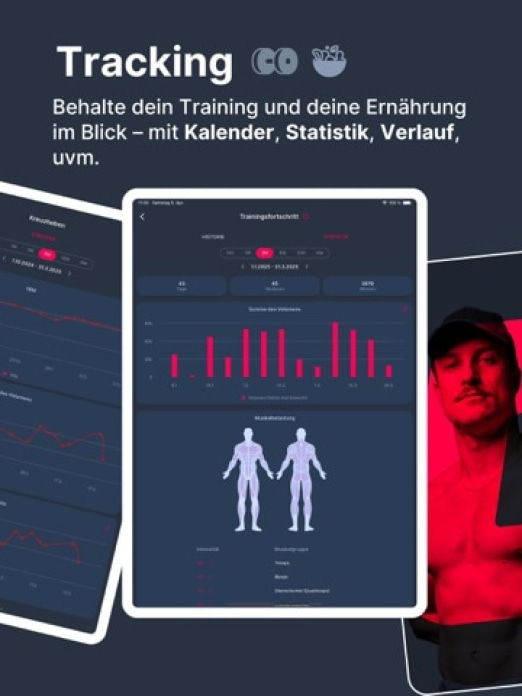 GYMKY - Fitness & KI Ern&auml;hrung Tablet-Screenshot6