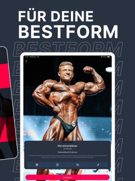 GYMKY - Fitness & KI Ern&auml;hrung Tablet-Screenshot8