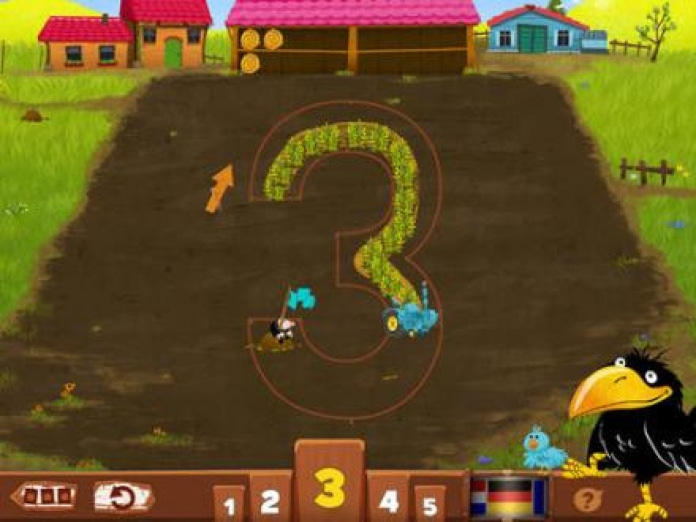 HABA Zahlenrabe Smartphone-Screenshot