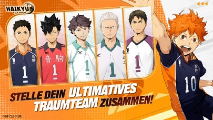 HAIKYU!! FLY HIGH Smartphone-Screenshot
