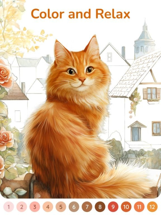 Happy Color® Malen nach Zahlen Tablet-Screenshot8