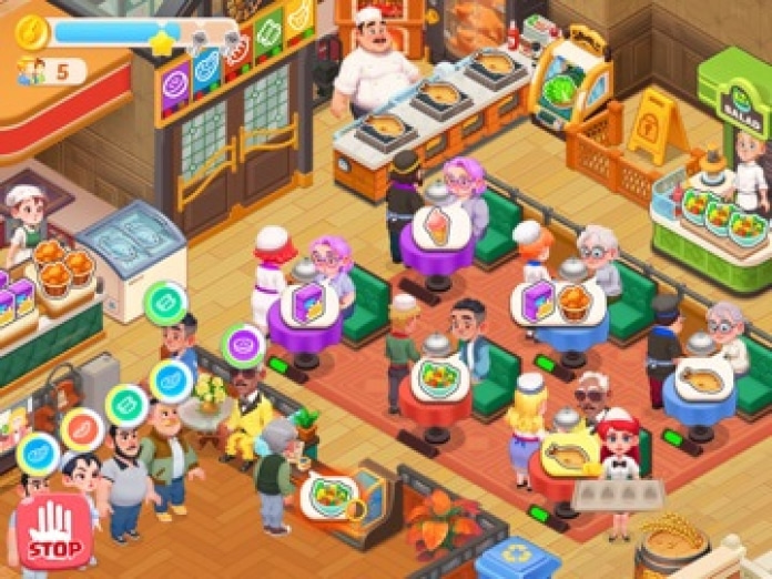 Happy Diner Story Tablet-Screenshot