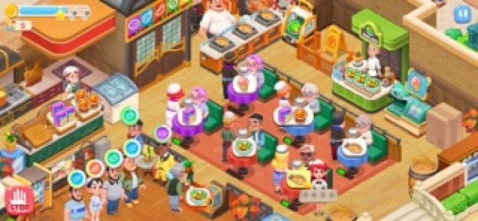 Happy Diner Story Smartphone-Screenshot