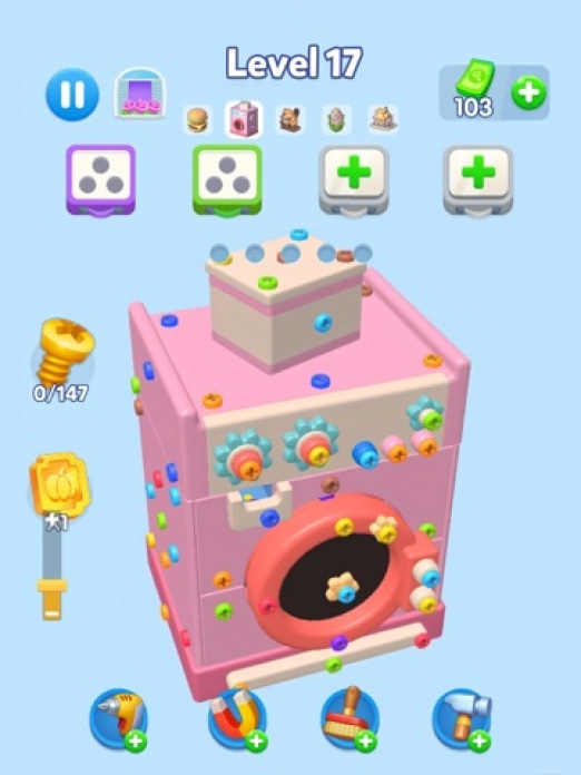 Happy Screw Trip 3D® Tablet-Screenshot2