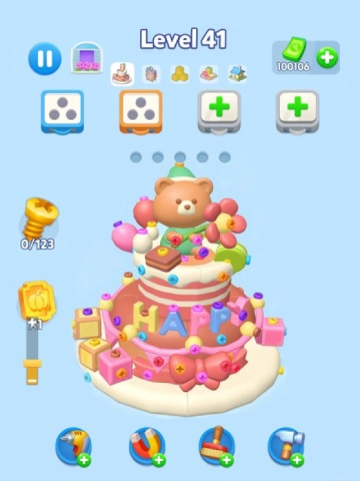 Happy Screw Trip 3D® Tablet-Screenshot3