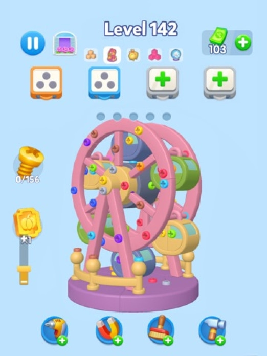 Happy Screw Trip 3D® Tablet-Screenshot4