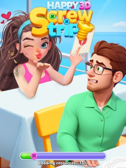 Happy Screw Trip 3D® Tablet-Screenshot