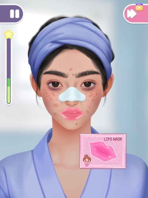 Hautpflege-Zeit: Makeup ASMR Tablet-Screenshot