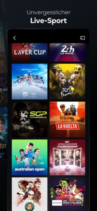 HBO Max: Filme und Serien Smartphone-Screenshot3