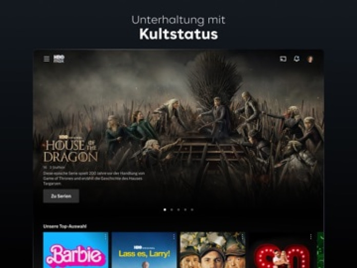 HBO Max: Filme und Serien Tablet-Screenshot2