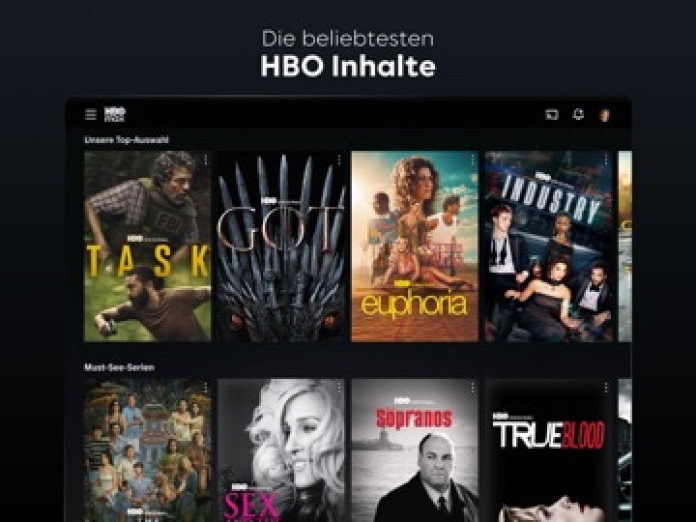 HBO Max: Filme und Serien Tablet-Screenshot4