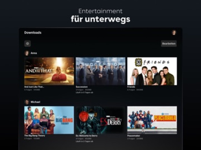 HBO Max: Filme und Serien Tablet-Screenshot7