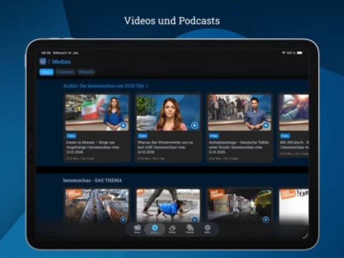 hessenschau - Nachrichten Tablet-Screenshot2