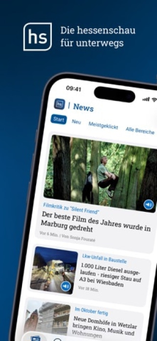 hessenschau - Nachrichten Smartphone-Screenshot