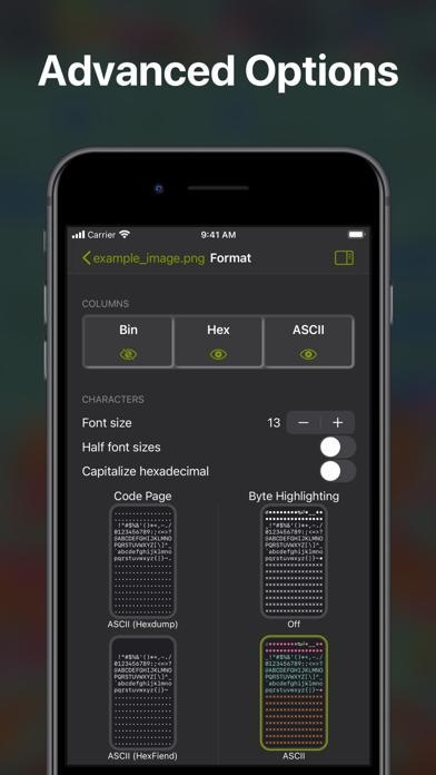 Hexer — Hex File Viewer Smartphone-Screenshot4