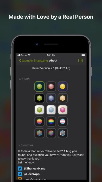 Hexer &mdash; Hex File Viewer Smartphone-Screenshot7