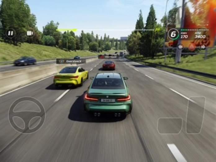 Highway Racer Pro Tablet-Screenshot