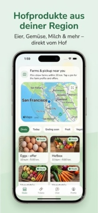 HofDeal Smartphone-Screenshot
