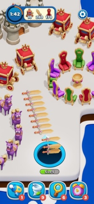Hole Stars: Puzzlespiel Smartphone-Screenshot6