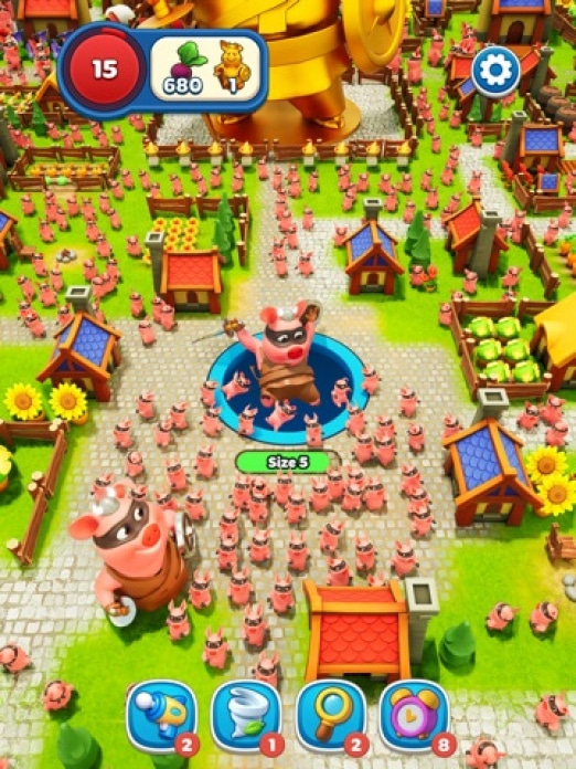 Hole Stars: Puzzlespiel Tablet-Screenshot
