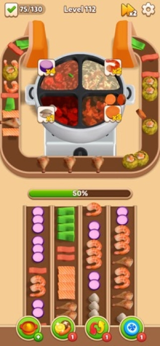 Hotpot Loop: Food Sort Smartphone-Screenshot5
