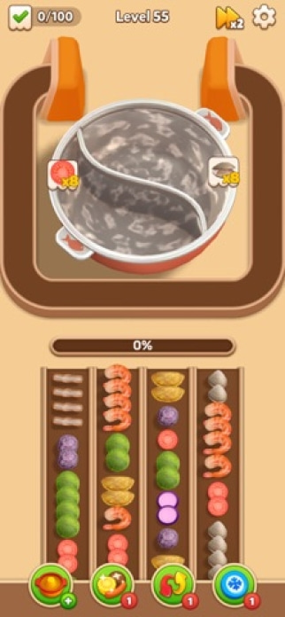Hotpot Loop: Food Sort Smartphone-Screenshot6