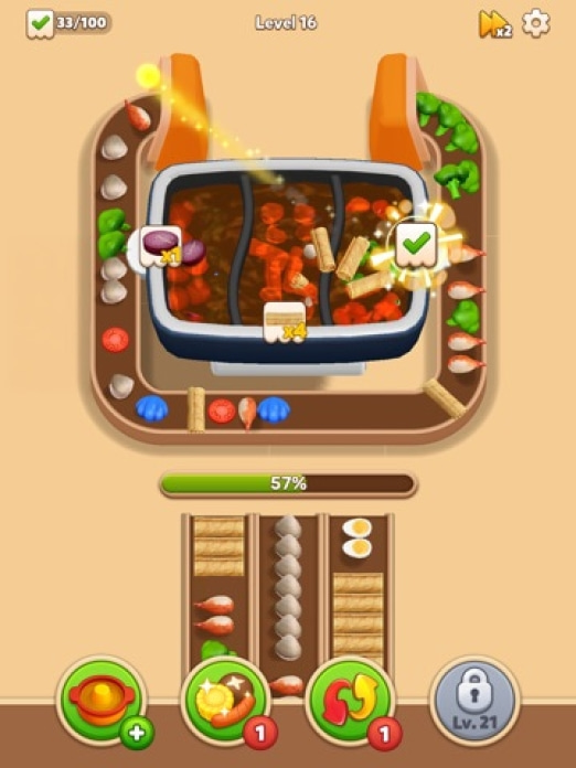 Hotpot Loop: Food Sort Tablet-Screenshot8
