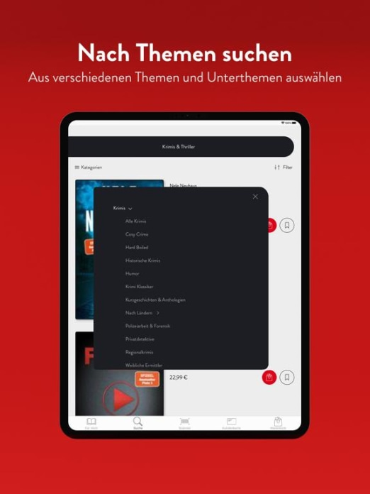 Hugendubel: Bücher & Buchtipps Tablet-Screenshot4